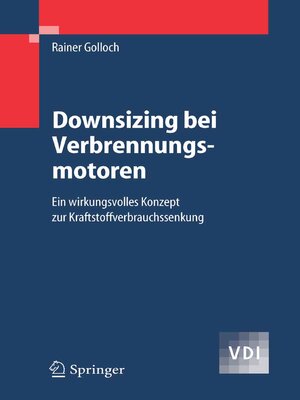cover image of Downsizing bei Verbrennungsmotoren